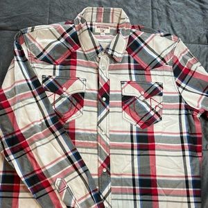 TRUE RELIGION longsleeve western shirt (Size US M XL)